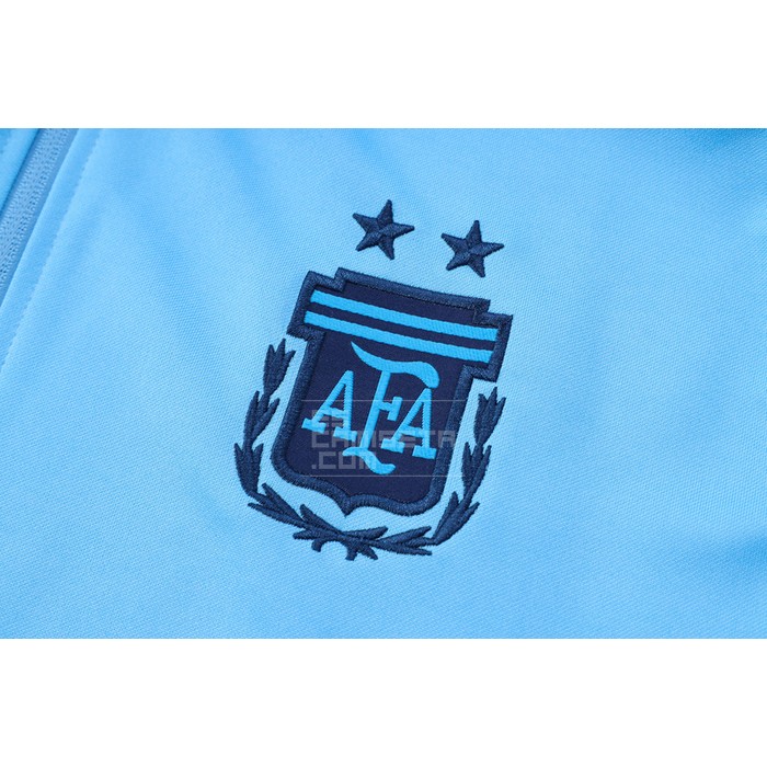 Chandal de Chaqueta del Argentina 22-23 Azul Claro - Haga un click en la imagen para cerrar